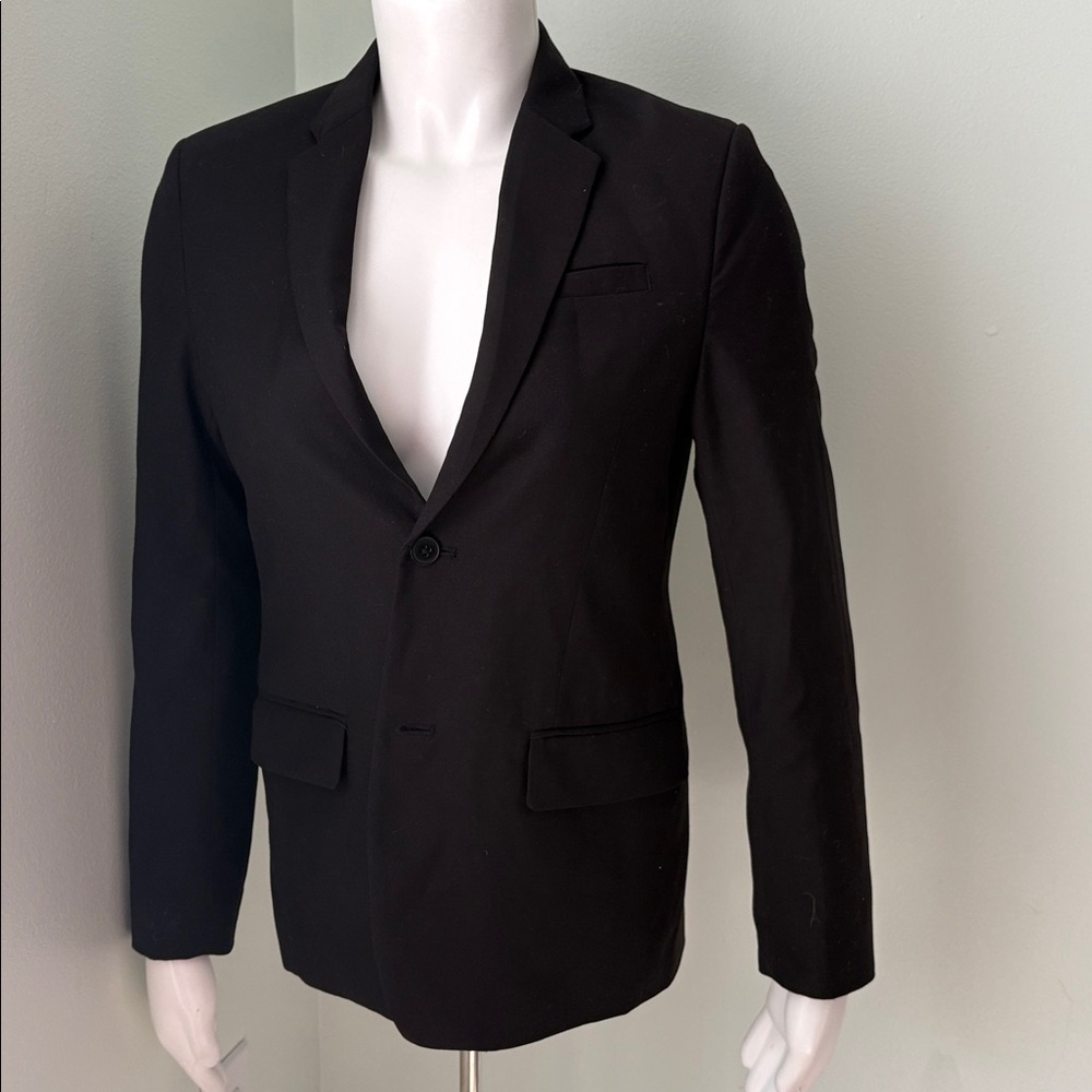 H&M classic black blazer size 12-13